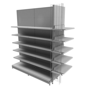 Gondola Shelving Unit with Hole panel