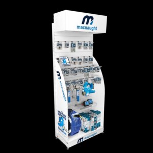 rease Pump and Oil Wall Merchandiser-